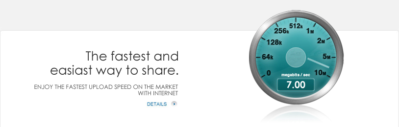 The fastest and easiest way to share.